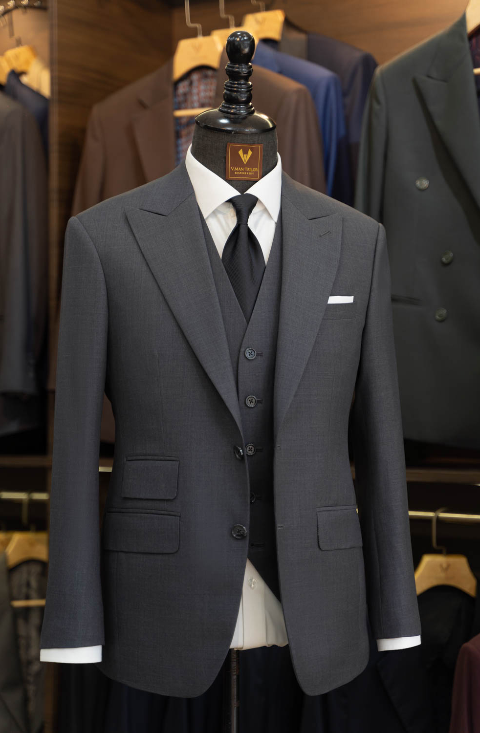 3-Piece Gray Suit