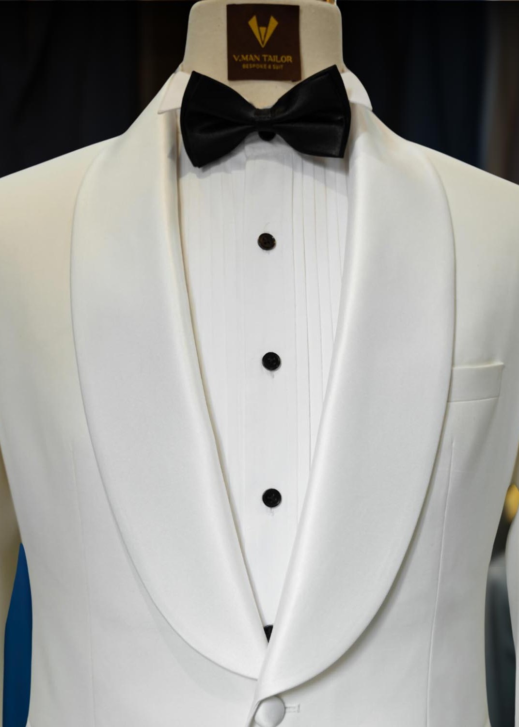 White Shawl Lapel 2-Piece Tuxedo