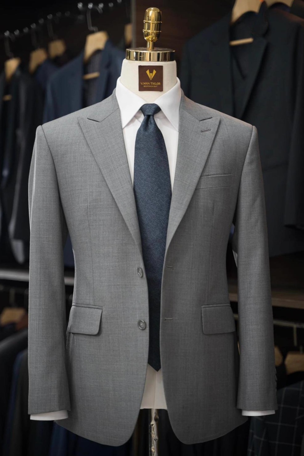 2-Piece Gray Suit